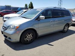 Salvage cars for sale at Hayward, CA auction: 2006 Honda Odyssey EXL