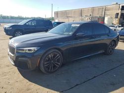 Salvage cars for sale from Copart Fredericksburg, VA: 2020 BMW 750 XI