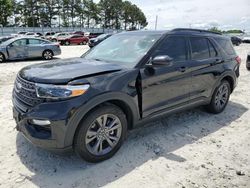 Salvage cars for sale at Loganville, GA auction: 2022 Ford Explorer XLT