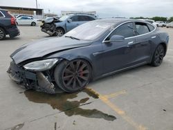 Vehiculos salvage en venta de Copart Grand Prairie, TX: 2016 Tesla Model S