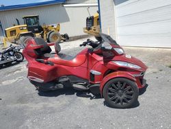 Salvage motorcycles for sale at Grantville, PA auction: 2016 Can-Am Spyder Roadster RT