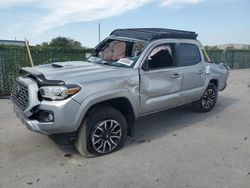 Salvage cars for sale at Orlando, FL auction: 2021 Toyota Tacoma Double Cab