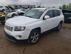 Salvage cars for sale from Copart Elgin, IL: 2017 Jeep Compass Latitude