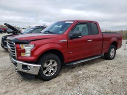 Salvage cars for sale at West Warren, MA auction: 2015 Ford F150 Super Cab