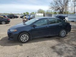 Salvage cars for sale from Copart London, ON: 2019 Toyota Corolla L
