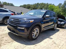 Salvage cars for sale at Seaford, DE auction: 2022 Ford Explorer XLT