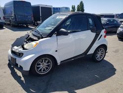 Salvage cars for sale from Copart Hayward, CA: 2008 Smart Fortwo Passion