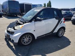 Smart Fortwo Passion salvage cars for sale: 2008 Smart Fortwo Passion