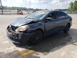 Salvage cars for sale at Dunn, NC auction: 2016 Nissan Sentra S
