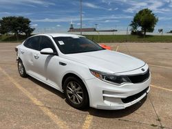 Vehiculos salvage en venta de Copart Oklahoma City, OK: 2018 KIA Optima LX