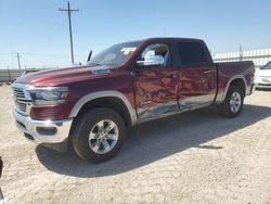 Salvage cars for sale from Copart Andrews, TX: 2019 Dodge 1500 Laramie