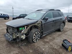Salvage cars for sale from Copart Greenwood, NE: 2016 Subaru Outback 2.5I Limited