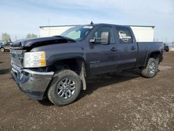 Salvage cars for sale at Rocky View County, AB auction: 2011 Chevrolet Silverado K2500 Heavy Duty LT