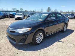 Salvage cars for sale at Central Square, NY auction: 2014 Toyota Camry L
