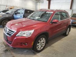 Salvage cars for sale at Milwaukee, WI auction: 2010 Volkswagen Tiguan SE