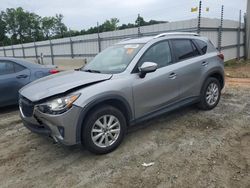 Salvage cars for sale at Spartanburg, SC auction: 2015 Mazda CX-5 Touring