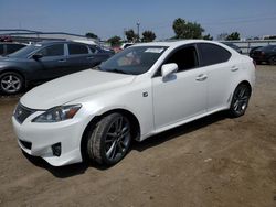 Salvage cars for sale from Copart San Diego, CA: 2012 Lexus IS 250