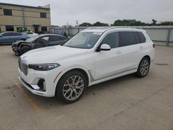 Salvage cars for sale from Copart Wilmer, TX: 2019 BMW X7 XDRIVE40I