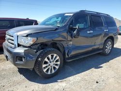 Salvage cars for sale at North Las Vegas, NV auction: 2016 Toyota Sequoia Limited
