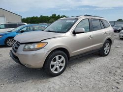 Salvage cars for sale from Copart Lawrenceburg, KY: 2007 Hyundai Santa FE SE
