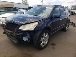 Salvage cars for sale at New Britain, CT auction: 2010 Chevrolet Traverse LTZ