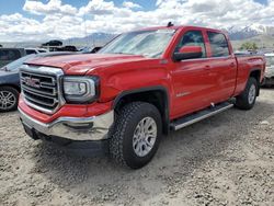 Salvage cars for sale at Magna, UT auction: 2017 GMC Sierra K1500 SLE