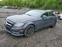 Salvage cars for sale at Marlboro, NY auction: 2012 Mercedes-Benz CLS 550 4matic