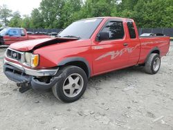 Salvage trucks for sale at Waldorf, MD auction: 1999 Nissan Frontier King Cab XE