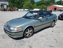 Salvage cars for sale from Copart Mendon, MA: 2001 Saab 9-3 SE