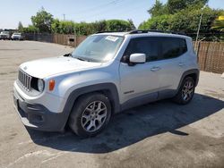 Salvage cars for sale from Copart San Martin, CA: 2015 Jeep Renegade Latitude