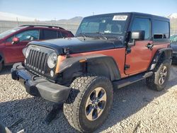 Jeep Wrangler Sahara salvage cars for sale: 2016 Jeep Wrangler Sahara