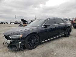 Salvage cars for sale at Sun Valley, CA auction: 2019 Audi A8 L