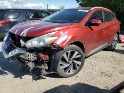 Salvage cars for sale at Arlington, WA auction: 2015 Nissan Murano S