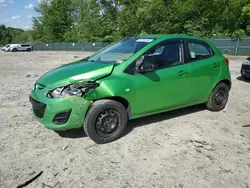 Salvage cars for sale at Candia, NH auction: 2011 Mazda 2