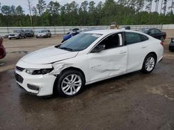 Salvage cars for sale from Copart Harleyville, SC: 2017 Chevrolet Malibu LT