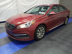 Hyundai Sonata Sport salvage cars for sale: 2016 Hyundai Sonata Sport