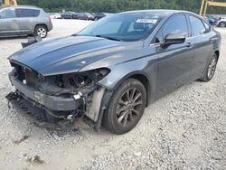 Salvage cars for sale at Loganville, GA auction: 2017 Ford Fusion SE