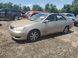 Salvage cars for sale from Copart Baltimore, MD: 2005 Toyota Camry LE