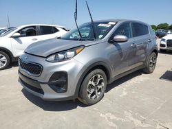 Salvage cars for sale from Copart Grand Prairie, TX: 2020 KIA Sportage LX