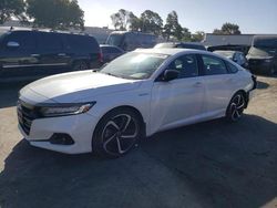 Honda Accord Hybrid Sport salvage cars for sale: 2022 Honda Accord Hybrid Sport