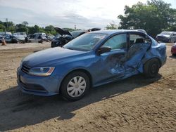 Salvage cars for sale at Baltimore, MD auction: 2016 Volkswagen Jetta S