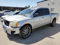 Salvage cars for sale at Fresno, CA auction: 2007 Nissan Titan XE