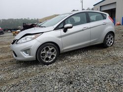 Salvage cars for sale at Ellenwood, GA auction: 2012 Ford Fiesta SES