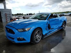 Salvage cars for sale at West Palm Beach, FL auction: 2017 Ford Mustang