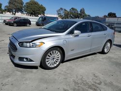 Salvage cars for sale at Hayward, CA auction: 2015 Ford Fusion SE Phev