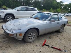 Salvage cars for sale at North Billerica, MA auction: 1981 Porsche 924