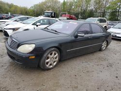 Salvage cars for sale at North Billerica, MA auction: 2005 Mercedes-Benz S 430 4matic
