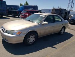 Salvage cars for sale from Copart Hayward, CA: 2001 Toyota Camry CE