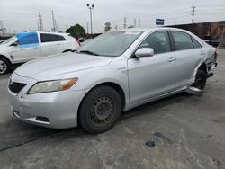 Toyota Camry Hybrid salvage cars for sale: 2007 Toyota Camry Hybrid