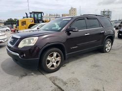 GMC Acadia slt-2 salvage cars for sale: 2008 GMC Acadia SLT-2